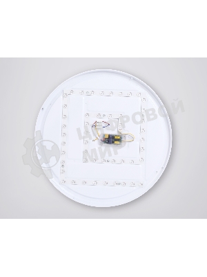 Потолочный светодиодный светильник Ambrella light FZ1326 BK/LWD черный/светлое дерево IP20 60W 3000-6400K D490*80 (ПДУ ИК)