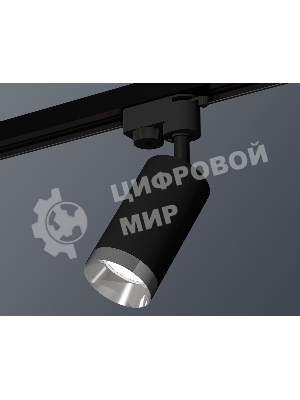 Светильник Ambrella light XT6323062 SBK/PSL черный песок/серебро полированное MR16 GU5.3 (A2521, C6323, N6132)