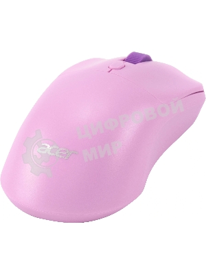 Мышь Acer OMR501 фиолетовый оптическая 1600dpi silent беспров. USB 4but (ZL.MCE11.017)