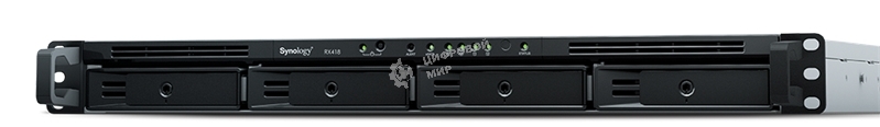Модуль расширения СХД Synology 4BAY 1U NO HDD RX418
