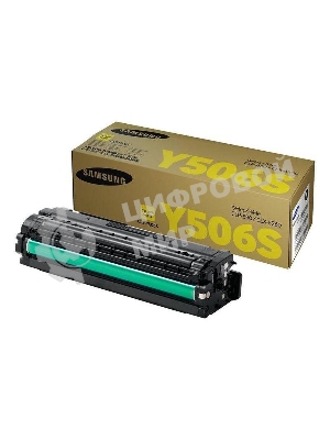 Картридж лазерный Samsung CLT-Y506S/SEE желтый для Samsung CLP-680/CLX-6260 (1500 стр.)