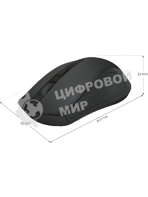 Мышь беспроводная Defender Accura MM-935 черный, 1600 dpi, радиоканал, USB, кнопки - 4