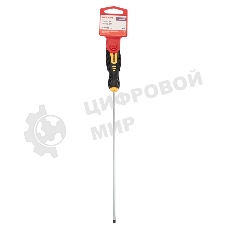 Отвертка шлицевая Rexant SL 3х200 мм, двухкомпонентная рукоятка