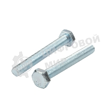 Болт шестигранный Kranz DIN 933, 10х80, короб (10 шт./уп.)