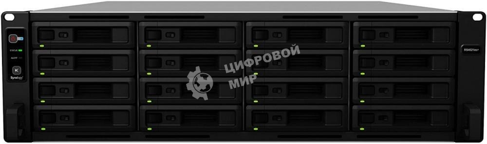 СХД стоечное исполнение 16BAY 3U NO HDD USB3 RS4021XS+ SYNOLOGY