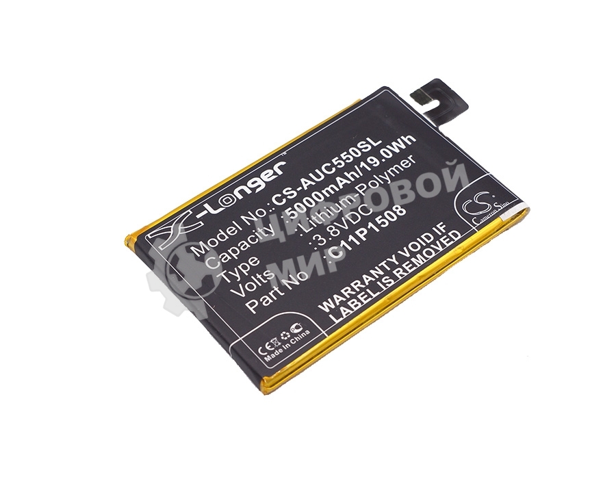 Аккумулятор CameronSino CS-AUC550SL C11P1508 для AsusZenFone 50003.8V, 5000 mAh, 19.00Wh