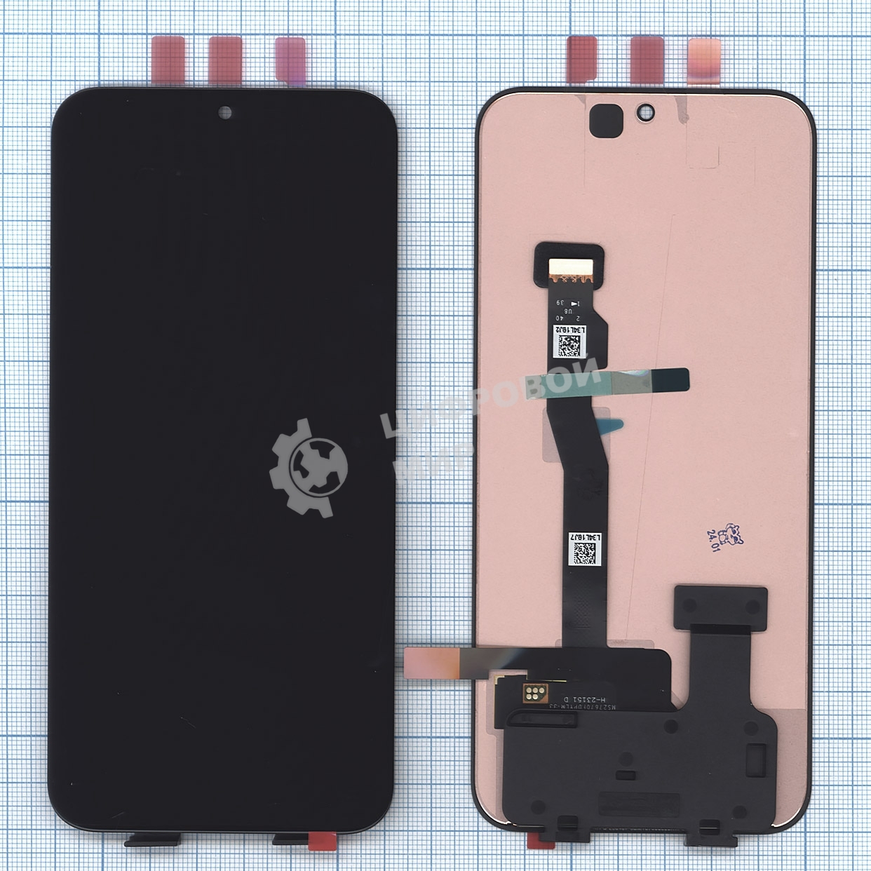 Дисплей для Huawei Nova 11 в сборе с тачскрином, черный orig lcd