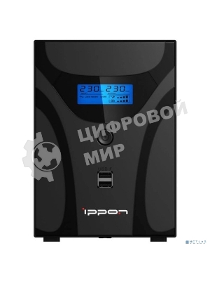 Источник бесперебойного питания Ippon Smart Power Pro II 1600 960Вт 1600ВА черный