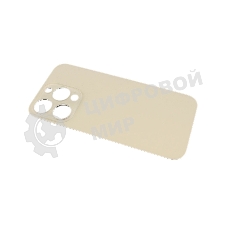 Задняя крышка (стекло) для Apple iPhone 14 Pro золотой