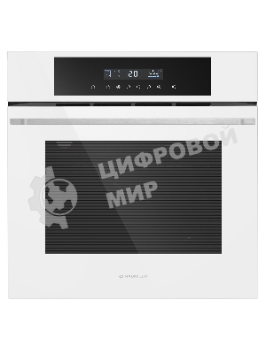 Шкаф духовой электрический Maunfeld AEOD60103W, 60л, дверца с 3 стеклами, белый