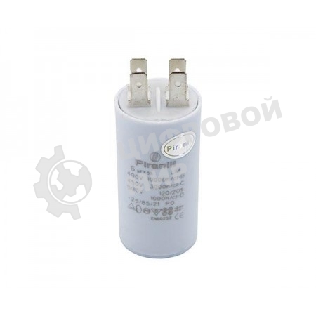 Конденсатор CBB60 6мкФ 450V (4 клеммы, крепление болтом) 304023