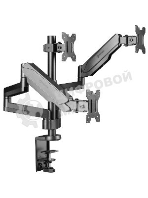 Кронштейн (держатель) ONKRON G280 для трех мониторов 13