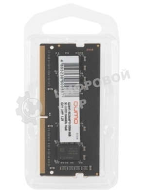 Оперативная память Qumo, DDR4, 8GB (1x8GB), 2666MHz, CL19, SO-DIMM