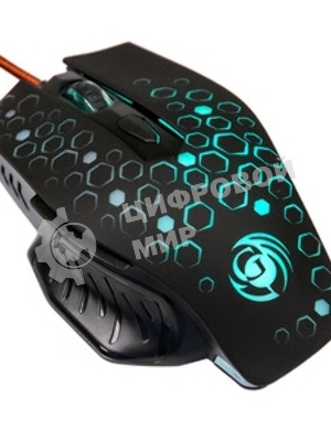 Мышь проводная Dialog Gan-Kata MGK-11U черный, 2400 dpi, USB, кнопки - 6