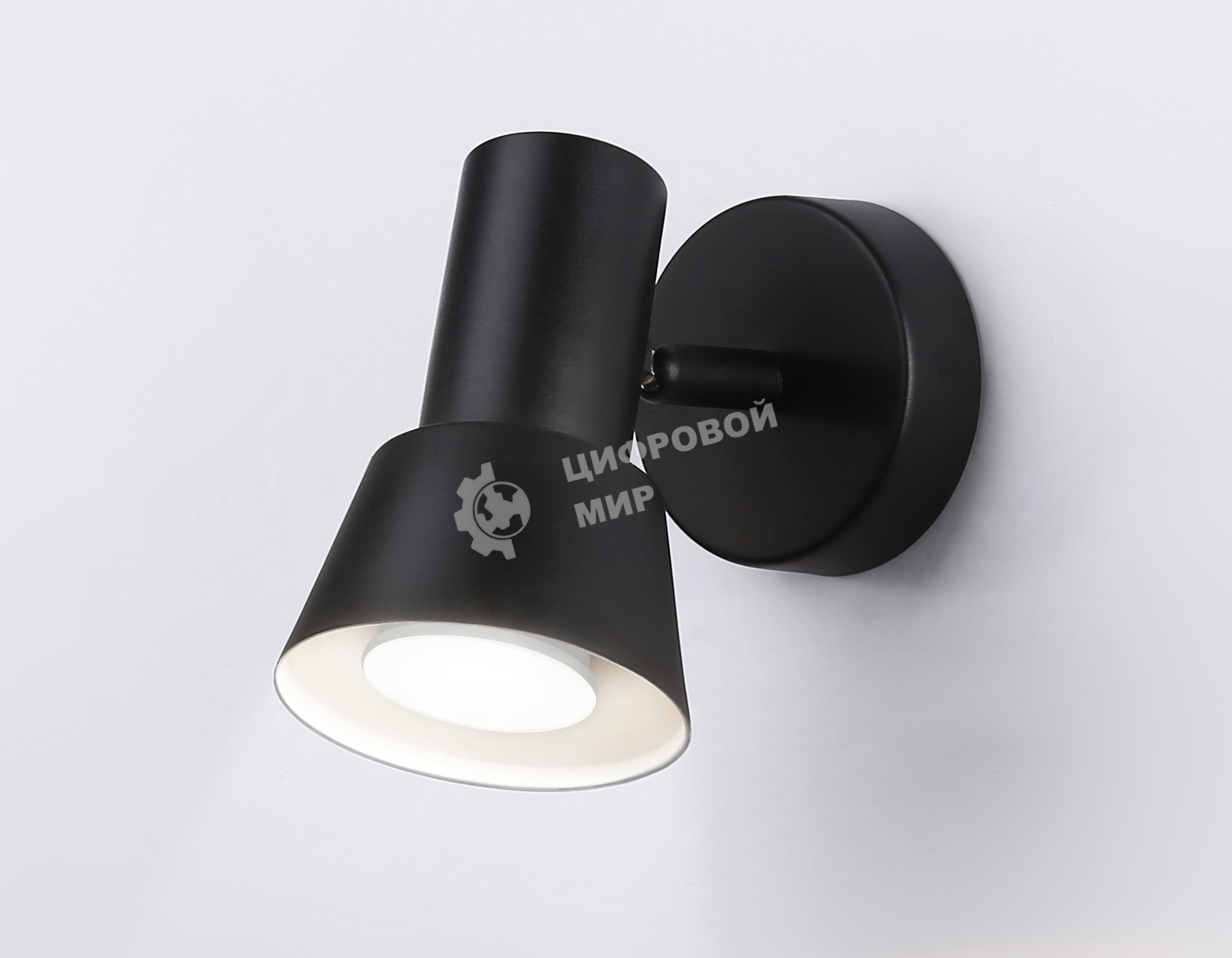 Накладной поворотный спот Ambrella light TA13112 BK/WH черный/белый GU10 max 12W D85*L123*H145