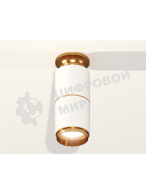 Светильник Ambrella Light XS6301260 SWH/PYG белый песок/золото желтое полированное MR16 GU5.3 (N6905, C6301, A2062, N6124)