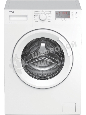 Стиральная машина Beko WRS5512BWW белый, загрузка фронтальная 5 кг, 1000 об/мин., класс: А