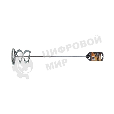 Миксер оцинкованный 400х80 мм для красок и штукатурных смесей