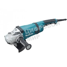 Шлифовальные машины Makita GA9030SF01 УШМ,ф230мм, 2400Вт,6600об\м,5.1кг,кор,суперфланец,плавный пуск,антивиб рукоятка