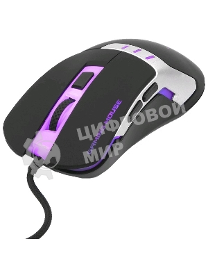 Мышь проводная Gembird MG-520 черный, 3200 dpi, USB, кнопки - 6