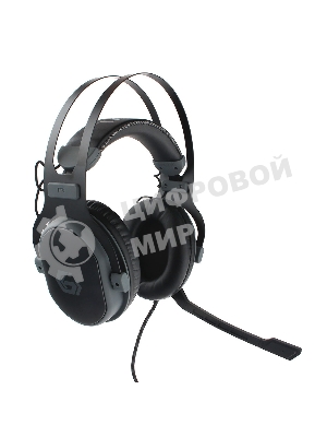 Гарнитура Gembird MHS-G700U черный, проводная, съёмный микрофон