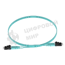 Патч-корд Panduit FX2ELLNLNSNM002 2x50/125 OM3 LC дуплекс-LC дуплекс 2м LSZH аквамарин