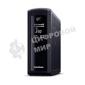 Источник бесперебойного питания UPS CyberPower VP1600EILCD Line-Interactive 1600VA/960W USB/RS-232/RJ11/45 (4 + 4 IEC С13)