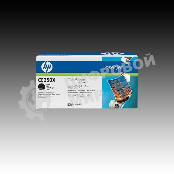 Картридж лазерный HP CE250X черный для CLJ CM3530/CP3525 10500 стр.