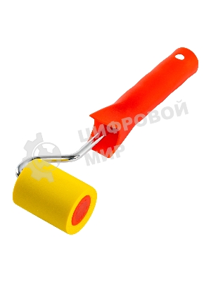 Валик прижимной резиновый с ручкой MTX 40 мм, D ручки - 6 мм