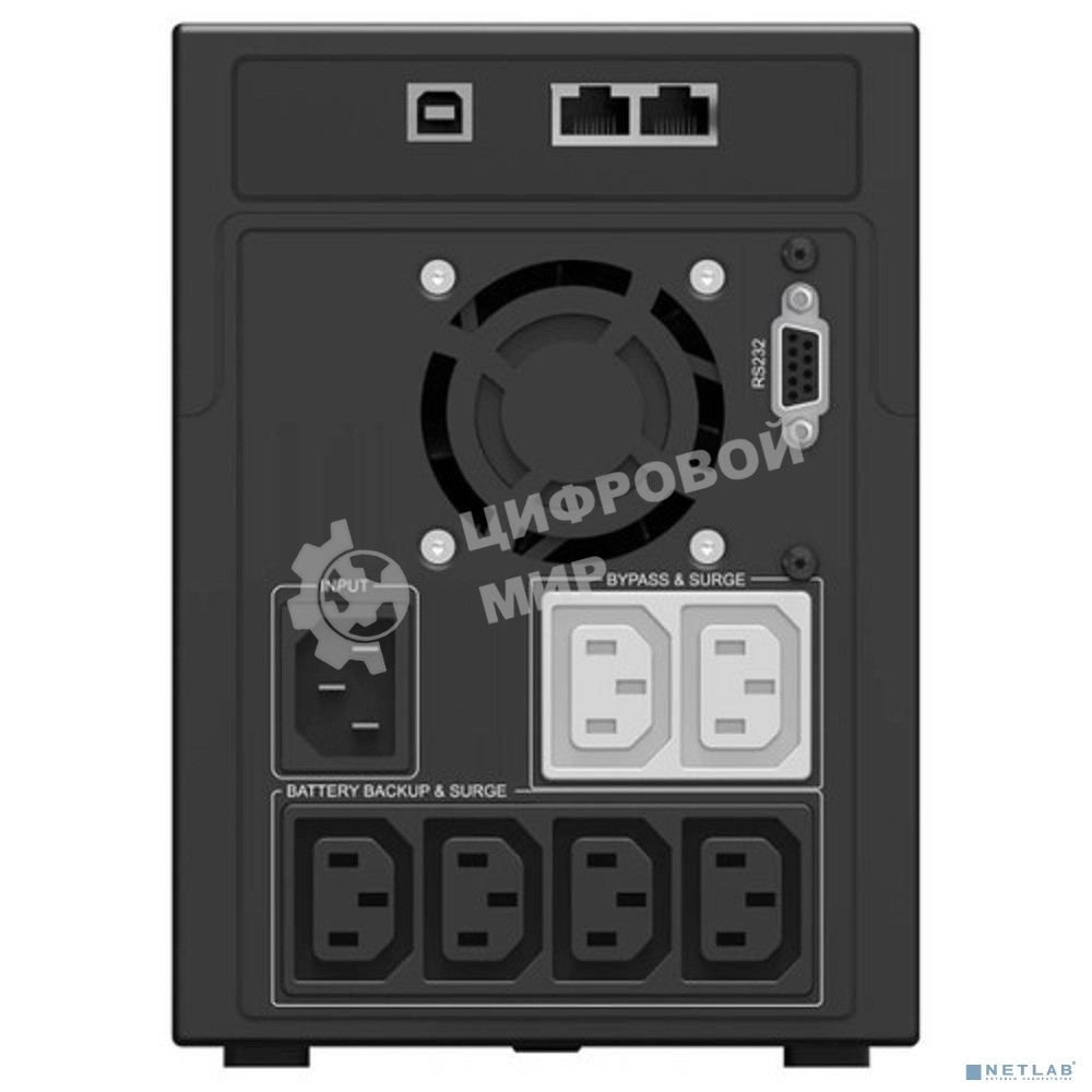 Источник бесперебойного питания Ippon Smart Power Pro II 1600 960Вт 1600ВА черный