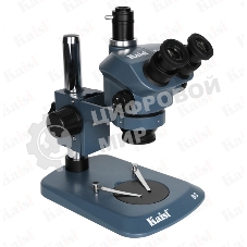 Тринокулярный микроскоп Kaisi 37050 В3 Industrial Blue