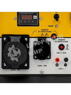 Электрогенератор дизельный Denzel DES-55, 5.5 кВт, 110 дБ, 93.8 кг
