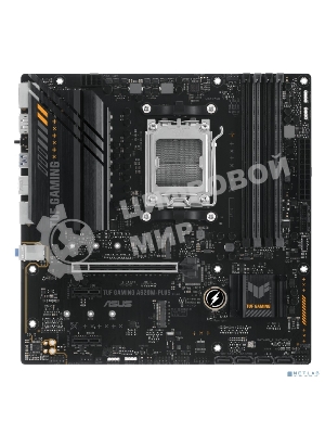 Материнская плата ASUS TUF GAMING A620M-PLUS, AM5, AMD A620, 4xDDR5, 4xSATA, 2xM.2, 1xPCI-E 4.0 x16, 2xPCI-E x1, 2xDP, 1xHDMI, 1x 2.5Gb LAN, 2xUSB-A 3.2 Gen 1, 4xUSB-A 2.0, 3x3.5 мм, 7.1, Micro-ATX