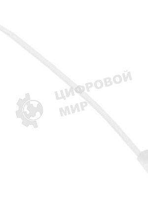 Стяжки NYTH-100х2,5 пластиковые с монтажным отверстием 100 мм х 2.5 мм (100 шт.)