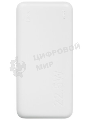 Внешний аккумулятор 10000mAh 2USB+1Type-C+1micro USB 2.0A Hoco J153 (Black)