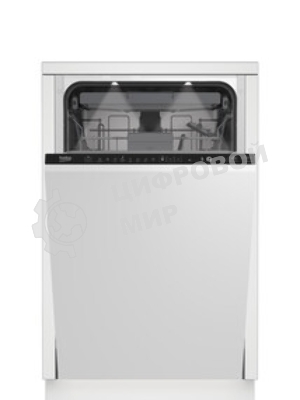 Встраиваемая посудомоечная машина Beko BDIS38120Q, белый, 44.8 см, 11 компл., 46 дБ, класс A