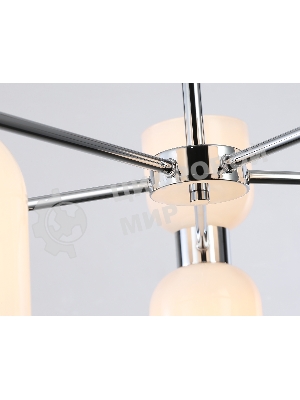 Люстра Ambrella light LH56083/10 СH/FR хром/белый матовый E14*10 max 40W D700*510