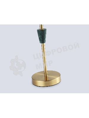 Светильник Ambrella light LH75057 BS/GN латунь/зеленый E14 max 40W D180*460