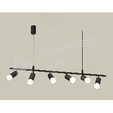 Светильник Ambrella light XB9006330/6 SBK/FR черный песок/белый матовый MR16 GU5.3 (С9006, С6323, N6258)