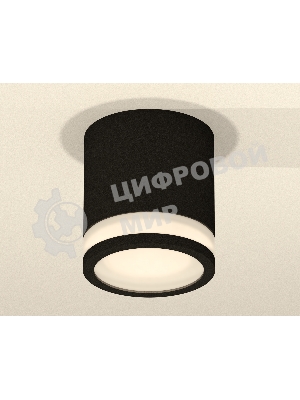 Светильник Ambrella Light XS7402031 SBK/FR черный песок/белый матовый MR16 GU5.3 (C7402, N7121)