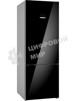 Холодильник Bosch KGN56LB31U черный двухкамерный 279/87л морозилка снизу, No Frost