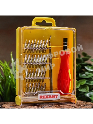 Набор отверток для точечных работ 32 предмета Rexant