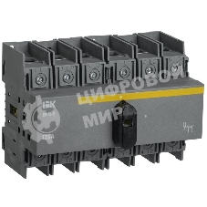 Выключатель-разъединитель модульный 3п 125А ВРМ-3 IEK MVR30-3-125
