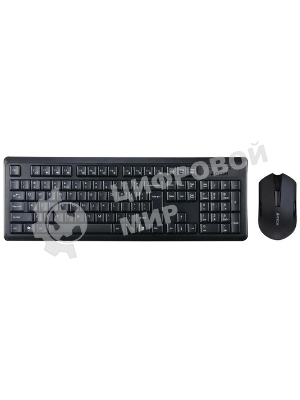 Комплект клавиатура+мышь A4Tech 4200N беспроводной, USB, 1000 DPI, чёрный