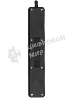 Сетевой фильтр Гарнизон EHLB-1, 5 р, 10А 1.8 м черный