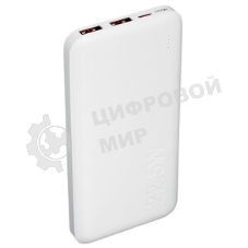 Внешний аккумулятор 10000mAh 2USB+1Type-C+1micro USB 2.0A Hoco J153 (Black)