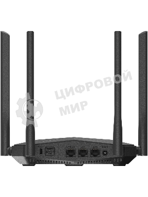 Роутер беспроводной Digma DWR-N302LTE N300 10/100BASE-TX/3G/4G cat. 4 черный