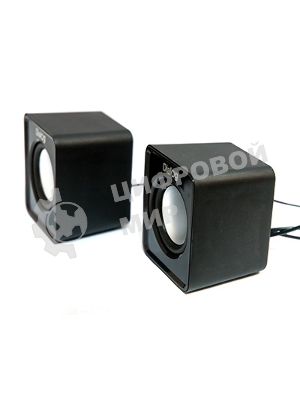 Акустическая система Dialog Colibri AC-02UP черный акустические колонки 2.0, 5W RMS, питание от USB