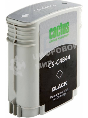 Картридж струйный Cactus CS-C4844 черный (72 мл) для №10 HP 2000/2500/1000/1100/1200