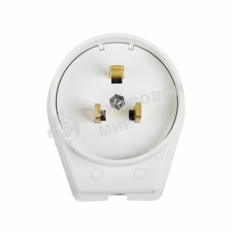 Вилка ВШ Rexant для электрической плиты 40А 250В 2Р+РЕ